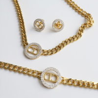 طقم CD مطلي ذهب