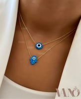 سلاسل حجر اوبال مطلي