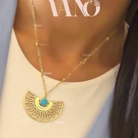 سلسال الشمس مطلي ذهب