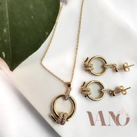 طقم مطلي ذهب جودة عالية