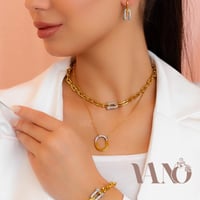 طقم تيفاني مطلي