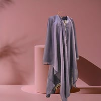 عباية شال مع رسم يدوي