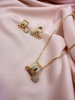 طقم سلسال وحلق