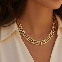 طوق فرزاتشي مطلي ذهب