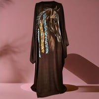 عباية مميزة برسم يدوي