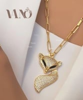 طقم فوكس سلسال +حلق