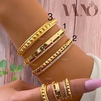 اساور مطلية 21 مع خاتم