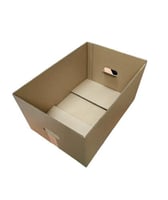 كرتون لحم مقاس (50X35X25) D1 بني