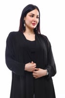 عبايه موديل الكم المصفوط ناعمه