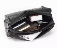 شنطة رجالية من الجلد الطبيعي