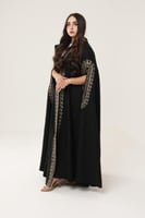 بشت نسائي مغربي قماش جوخ مطرز