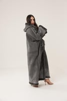 فروه نسائي قماش مخمل كريستال