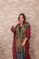 بست نسائي تطريز فلسطيني بقبعه