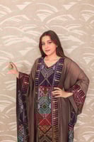 عبايه نسائي بتطريز فلسطيني