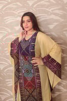 عبايه نسائي بتطريز فلسطيني