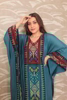 عبايه نسائي بتطريز فلسطيني