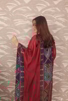 عبايه نسائي بتطريز فلسطيني