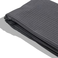 قماش شتوي مقلم متباعد رمادي