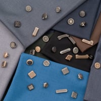 قماش شتوي سادة رمادي غامق B3