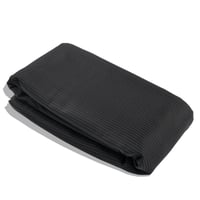 قماش شتوي مقلم متقارب اسود