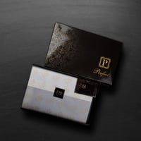 قماش شتوي منقط ازرق