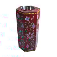 مبخره سداسيه خشب كبير