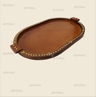 طوفريه خشب بيضاوي كبير