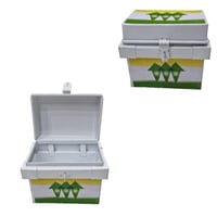 صندوق حديد تراثي الوان مقاس 10*12*8سم