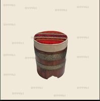 بف خشب انتيك مقاس 30*30*35 سم مقاوم للماء حزام نحا...