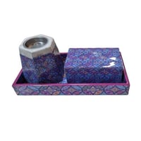 طقم طوفريه وصندوق ومبخره سداسي