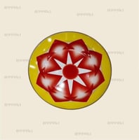 صحن غضار مقاس 14سم