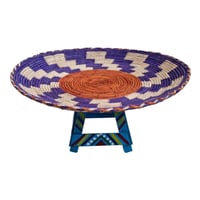 صحن خوص كبير بقاعده مقاس 39*39 *20سم الصحون الخوص...