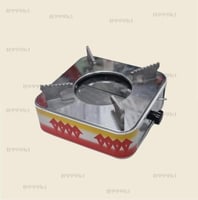 قاعدة شمع استيل نقشة غضار