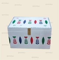 صندوق خشب بداوي 40*25سم