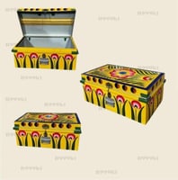 شنطة حديد ملون مقاس 55*33*24 سم