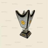 مبخره حائلي خشب ناشف تطريز نحاس