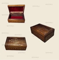 صندوق خشب نقش نحاس