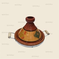 طاجي مغربي صغير نقشات مختلفه