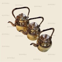 طقم ابريق حب رمان منفوخ 3 حبه