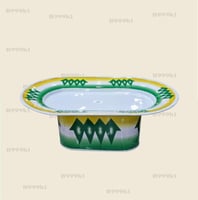 صحن فواكه غضار 65*35سم