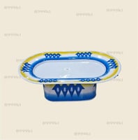 صحن فواكه غضار 65*35سم