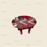 طاولة خشب ملبس قماش سدو مقاس 40سم