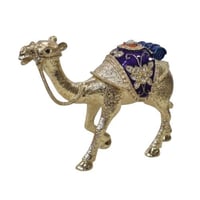 جمل نحاس لون ذهبي مقاس عرض 20 سم ارتفاع 14 سم