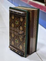 صندوق طيب خشب رسم نجدي 18*12*8سم