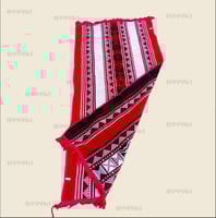 فرشة جلوس نقش وجهين مقاس 100*200 سم