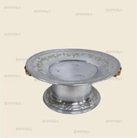 صحن فواكه مدور مقاس 55*55*25