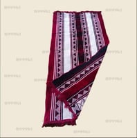 فرشة جلوس نقش وجهين مقاس 100*200 سم