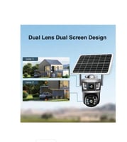كاميرا مراقبه بالطاقه الشمسيه 5G wi-fi 8 MP ULTRAH...