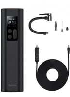 منفاخ كهربائي للسيارة محمول ذكي مع اضاءة LED ماركة...