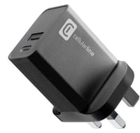 شاحن جداري 45 واط مدخلين PD و USB سيلورلاين